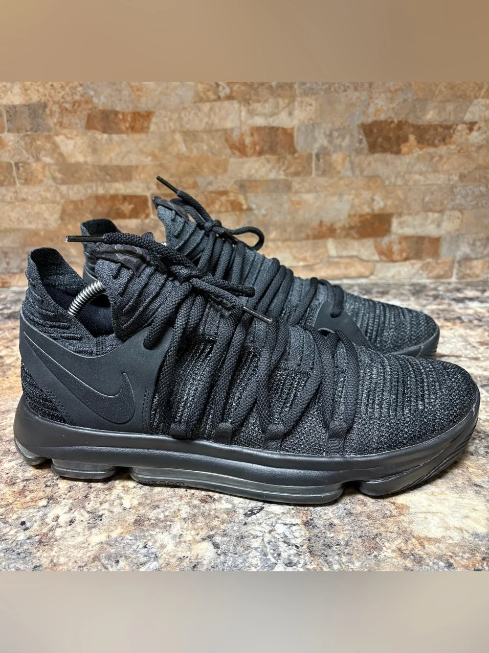 Nike KD 10 Triple Black Size 11